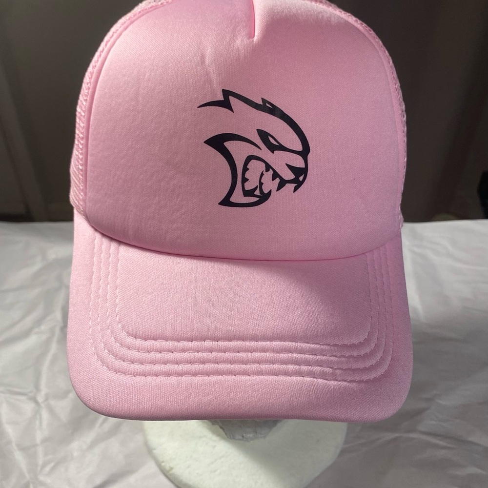Pink SRT Trucker Hat with Logo
